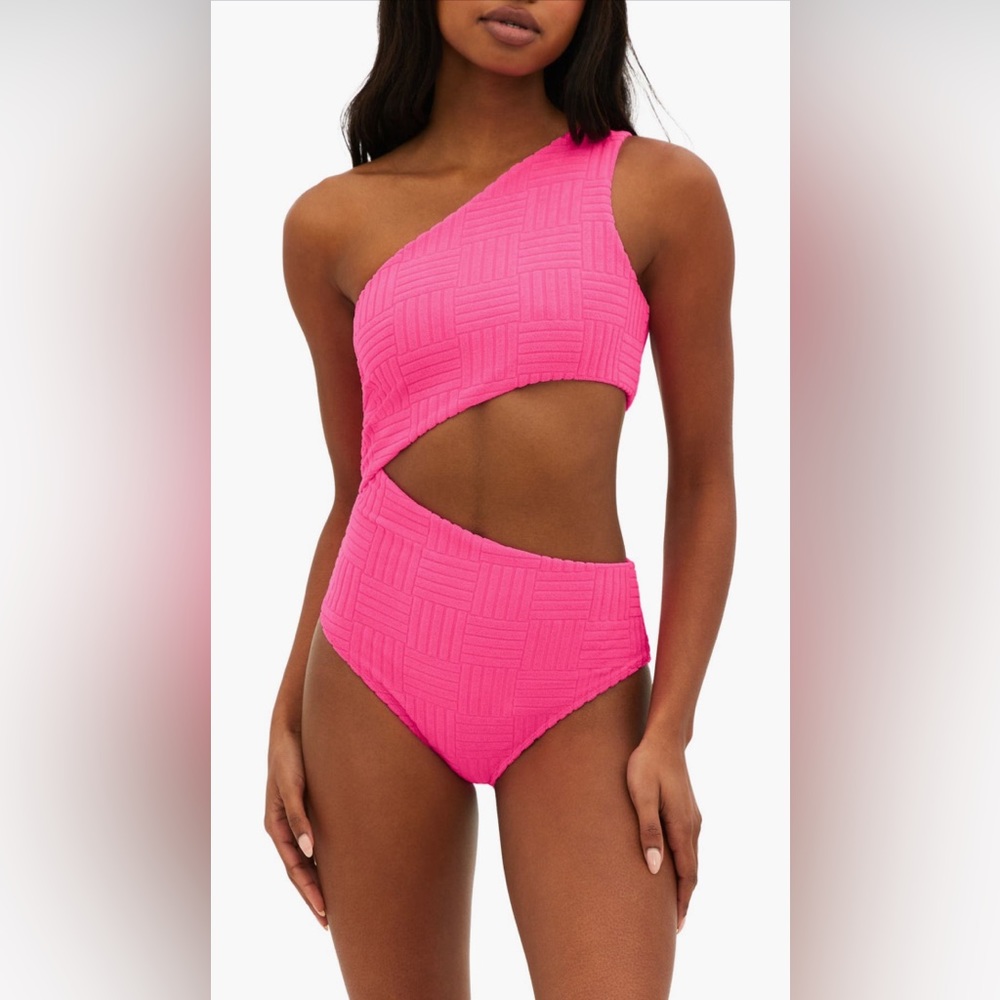 Beach Riot Celine Cutout One-Shoulder One-Piece Swimsuit, Small, $158 - Picture 4 of 5
